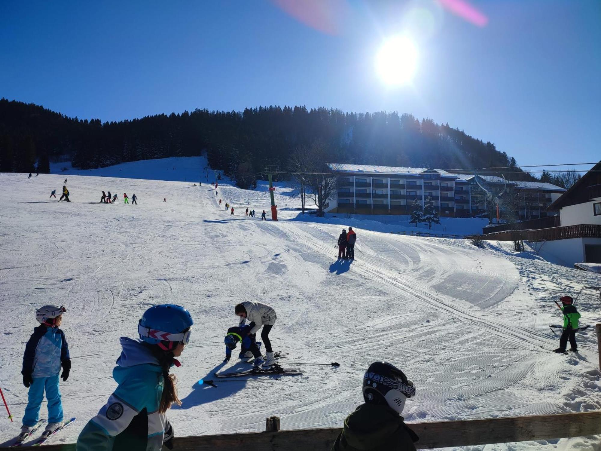 Sonnen-Juwel - Hallenbad-Sauna-2 Getrennte Schlafbereiche-Direkt An Der Skipiste ميسين-فيلامس المظهر الخارجي الصورة